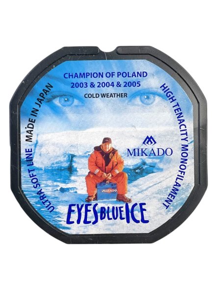 Леска Mikado Eyes Blue Ice 0.10мм 25м