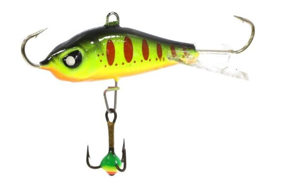 Балансир рыболовный для зимней рыбалки Lucky John Baltic 60мм+тройник 61601-201