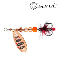 Блесна Sprut Caspia Spinner №3 7г/CBK