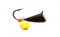 Мормышка вольфрамовая Конус 2.5 с бусиной Неон 338