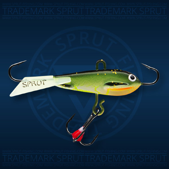 Балансир рыболовный для зимней рыбалки Sprut Toru №5 12г 50мм WOL-UV