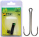 Крючок-двойник Fish Season с длин. цевьем №4 BN 9шт 11040-4F