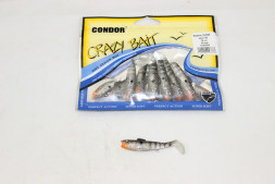 Виброхвост CONDOR Crazy Bait SLB60 размер 60 мм цвет 09 10 шт