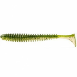 Приманка ALLVEGA съедоб. Skinny Tail 7.5см 2.5г SB-ST75-016 green pumpkin 7шт