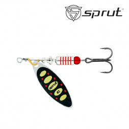 Блесна Sprut Atra Spinner №2 7.5г/SBKY